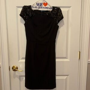 Black BCBG Mini Sparkly Dress